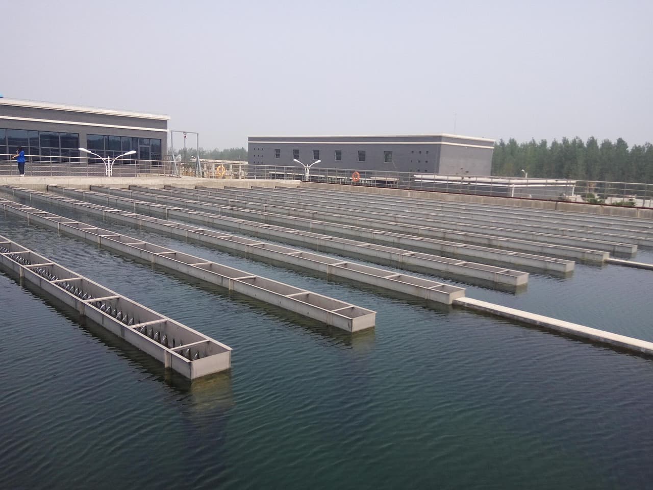 Boiler and cooling water treatment plant