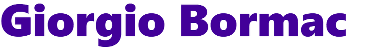 Giorgio Bormac logo